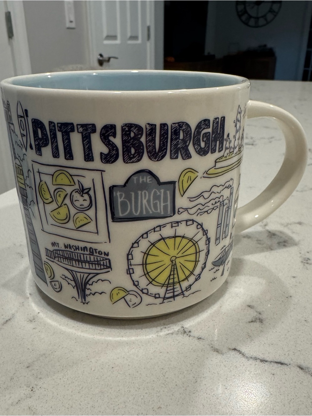 New: Starbucks Pittsburgh Been There Series Mug | Across the Globe Collection
